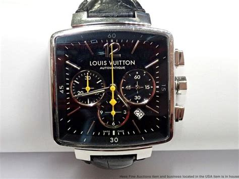 louis vuitton chronograph replica|real louis vuitton.